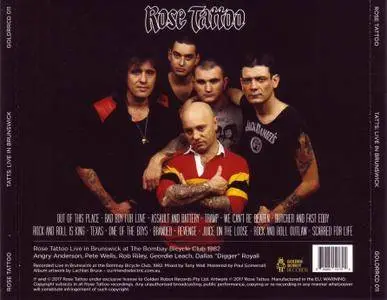 Rose Tattoo - Tatts: Live in Brunswick 1982 (2017) [Re-Up]