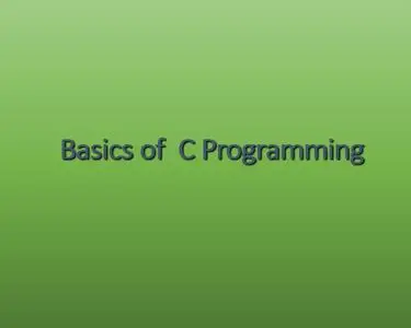 Basics of C programming language
