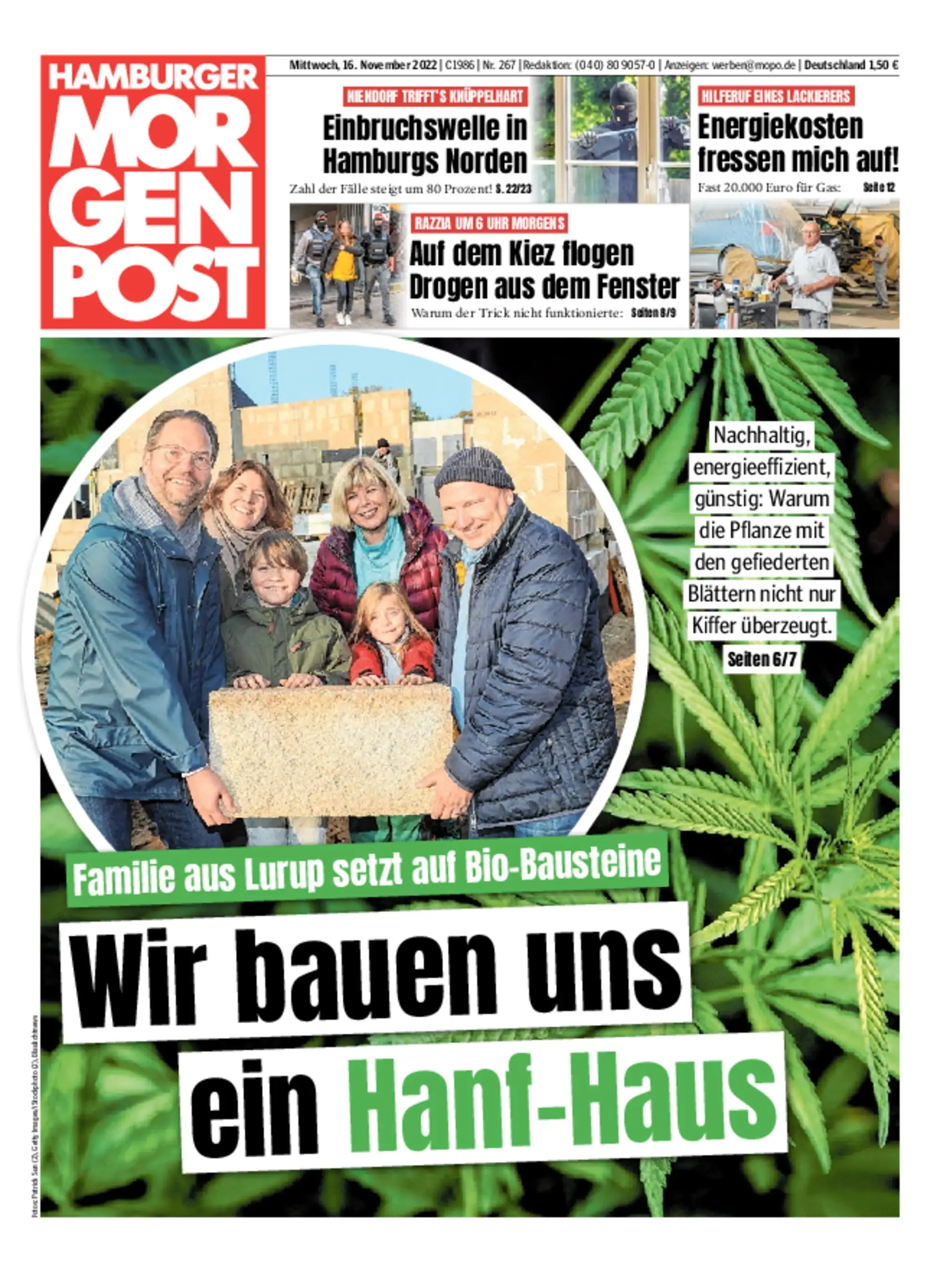 Hamburger Morgenpost – 16. November 2022 / AvaxHome