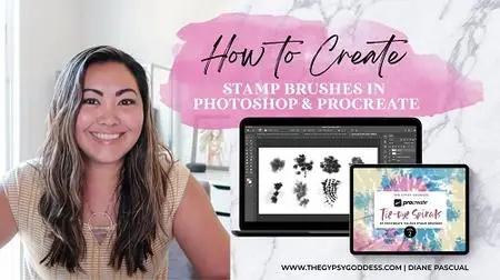 How to Create Stamp Brushes in Photoshop and Procreate