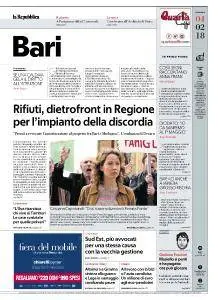 la Repubblica Bari - 4 Febbraio 2018