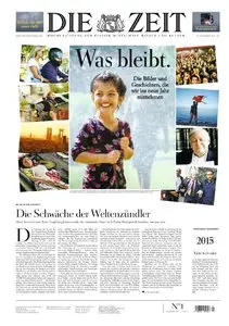 Die Zeit - 30 Dezember 2015