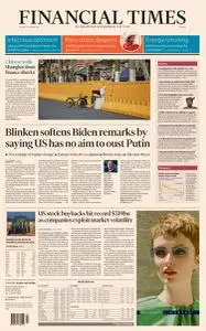 Financial Times Europe - March 28, 2022