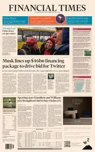 Financial Times Asia - April 22, 2022