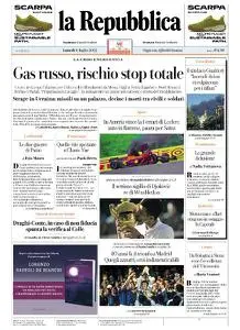 la Repubblica - 11 Luglio 2022