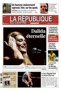 La République du Centre du Dimanche 15 Janvier 2017