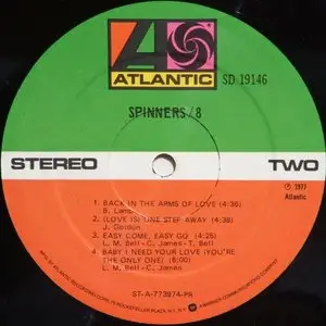 Spinners - 8 (1977) {Atlantic SD 19146}