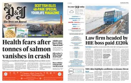 The Press and Journal Highlands and Islands – November 16, 2019