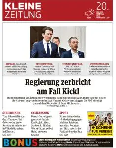 Kleine Zeitung Steiermark - 20 Mai 2019