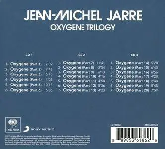 Jean-Michel Jarre - Oxygene Trilogy (40th Anniversary Edition) (2016)  3LP/FLAC