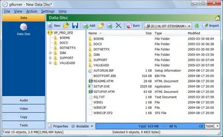 gBurner 3.7