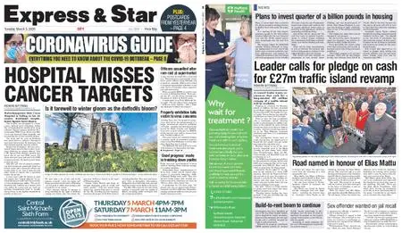 Express and Star City Edition – March 03, 2020