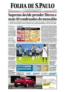 Folha de São Paulo - 14 de novembro de 2013 - Quinta
