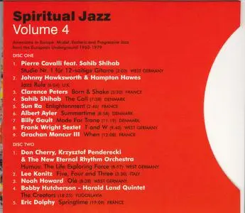 Various Artists - Spiritual Jazz, Vol. 4: Americans In Europe 1963-1979 (2013) {2CD Set Jazzman ‎JMANCD 057}