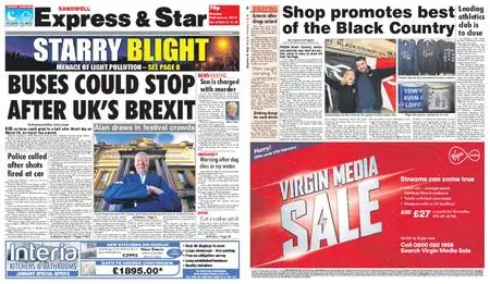 Express and Star Sandwell Edition – February 04, 2019