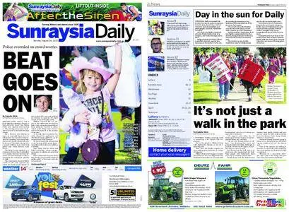 Sunraysia Daily – August 28, 2017