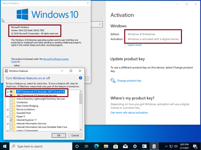 Windows 10 Enterprise 20H2 10.0.19042.789 (x86/x64) Multilingual Preactivated February 2021