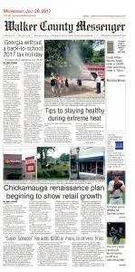 Walker County Messenger - July 26, 2017