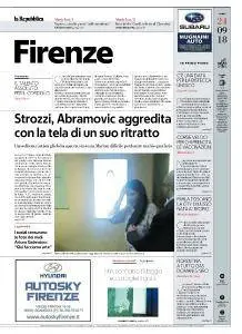 la Repubblica Firenze - 24 Settembre 2018