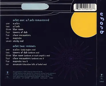 The Orb - U.F.Orb (1992) 2CD Deluxe Edition Remastered 2007