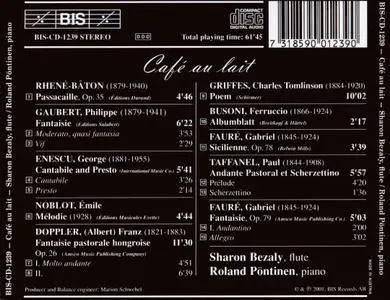 Sharon Bezaly, Roland Pöntinen - Café au lait (2001)