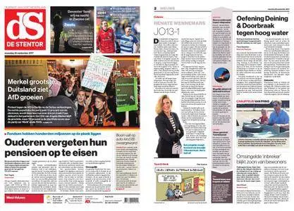 De Stentor - West-Veluwe – 25 september 2017