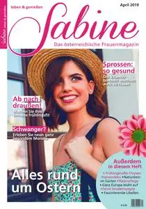 SABINE-Magazin – 22 März 2019