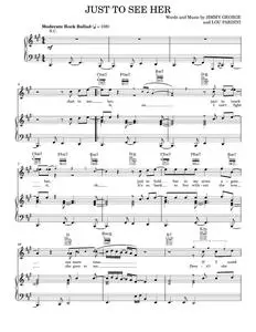 Just to see her - Smokey Robinson (Piano-Vocal-Guitar)