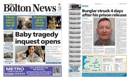 The Bolton News – April 26, 2022
