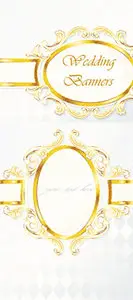 Wedding Banners Vector