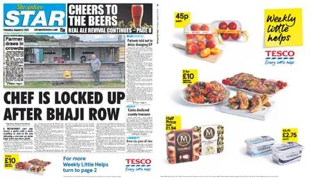 Shropshire Star Shrewsbury Edition – August 08, 2019