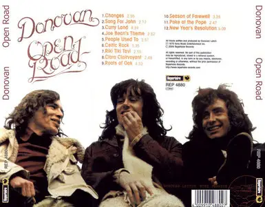 Donovan - Open Road (1970) [2000 Remastered]