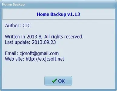 Home Backup 1.13