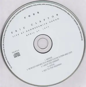 Eric Clapton - Slowhand (1977) [3CD+DVD] {2012 Polydor, 35th Anniversary Super Deluxe Edition}