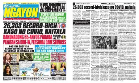 Pilipino Star Ngayon – Septiyembre 12, 2021