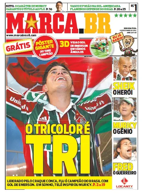 Jornal Marca.BR em PDF, Segunda, 06 de Dezembro de 2010 - RJ