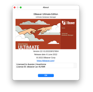 DBeaver 22.1.0 Ultimate Edition Multilingual (macOS / Linux)