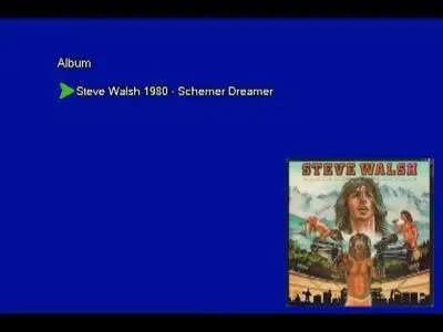 Steve Walsh (ex-Kansas) - Schemer Dreamer (1980) [Vinyl Rip 16/44 & mp3-320 + DVD]