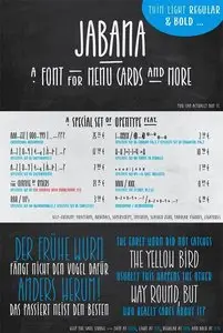 Jabana Font Family