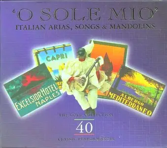 V.A. - O Sole Mio: Italian arias, songs & mandolins (2CD, 1998)