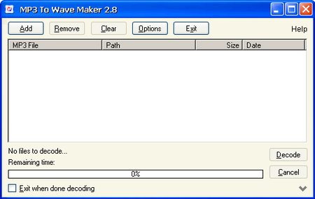 PGSTAR MP3 To Wave Maker Plus ver.2.8