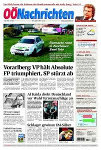 Oberoesterreichische Nachrichten vom 21. September 2009