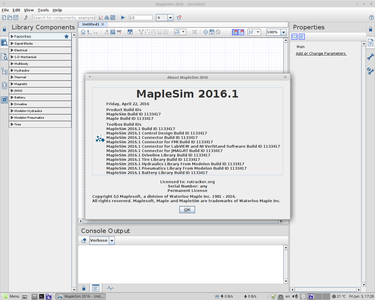 Maplesoft MapleSim 2016.1a