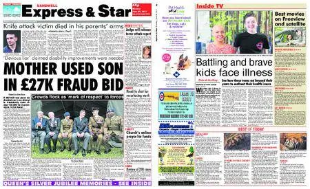 Express and Star Sandwell Edition – June 26, 2017
