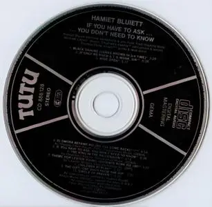 Hamiet Bluiett - If You Have To Ask (1991) {Tutu CD888128}