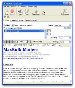 Maxbulk Mailer 4.4 (42) Pro (for Windows)