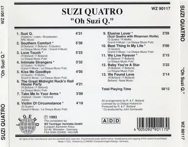 Suzi Quatro - "Oh Suzi Q." (1991) {1993, Reissue}