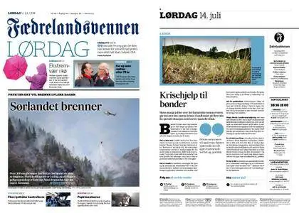 Fædrelandsvennen – 14. juli 2018