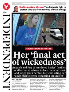 The Independent - 22 August 2023