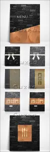Vector - Vintage coffe menu